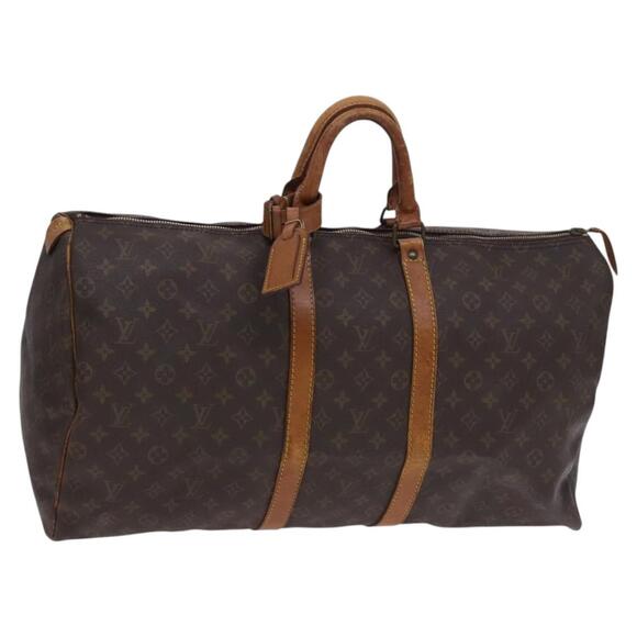 LOUIS VUITTON Monogram Keepall 55 Boston Bag Vintage M41424 - Picture 1 of 16